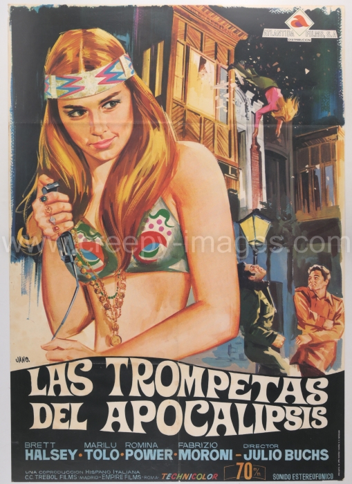 Perversion Story / Las trompetas del apocalipsis / Murder by Music - Spanisches Plakat